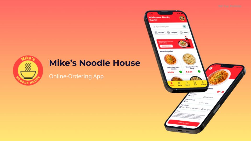 Food Online Ordering App